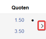 Arrow to open all bets at once